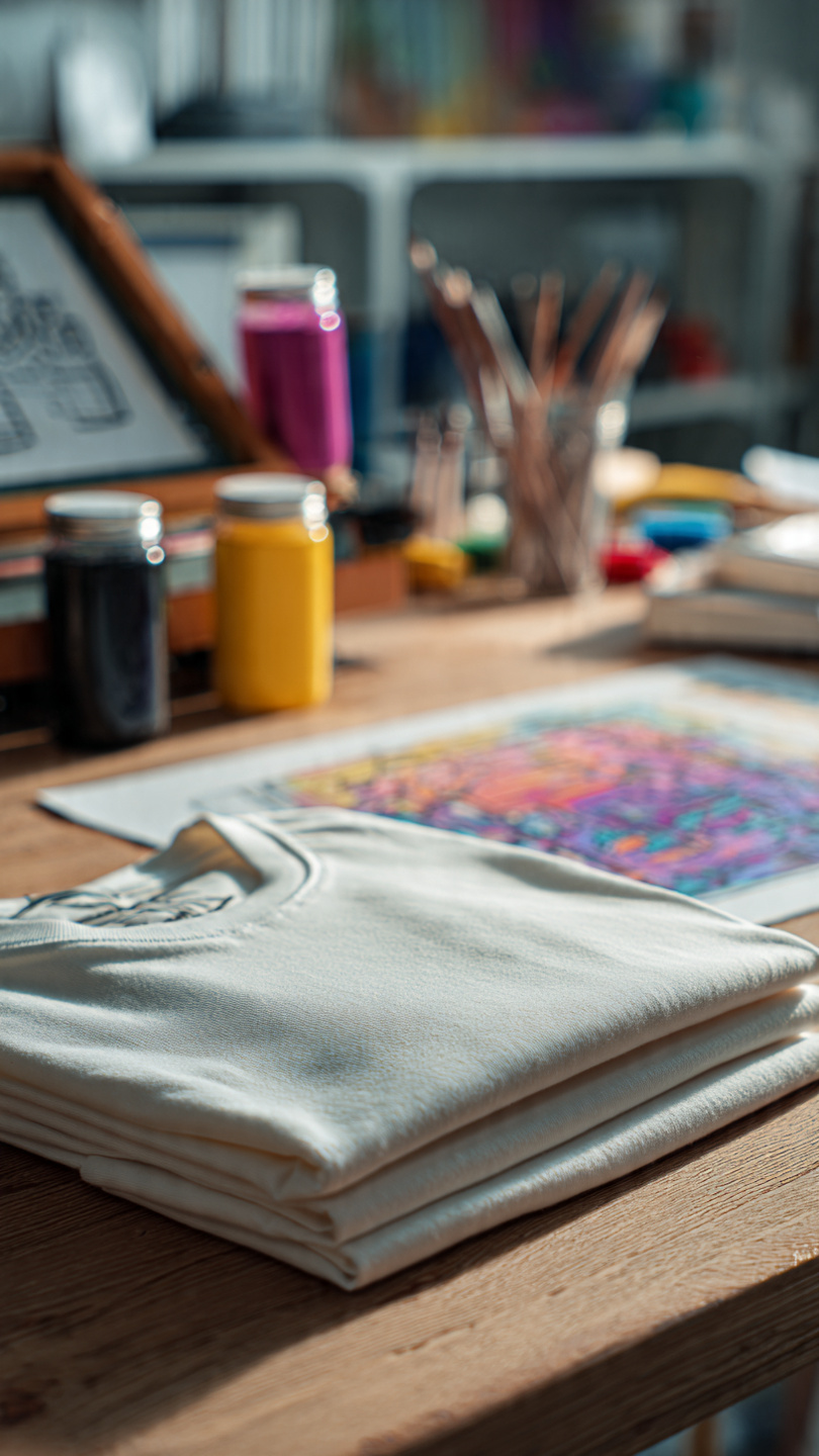 Taller de fabricación de camisetas